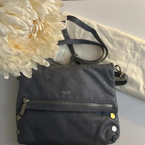 Hammitt VIP Medium Blue Gray/Brushed Silver - Picture 2 of 11